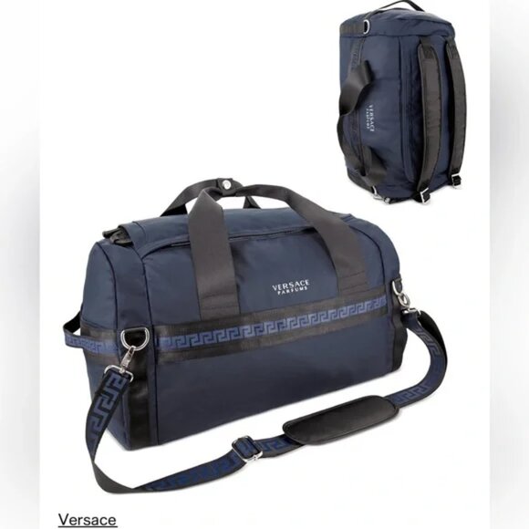Versace duffle bag/ weekender bag/ travel bag luggage carryon - Picture 1 of 1